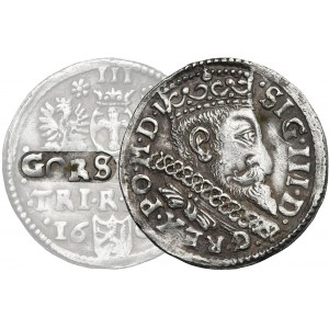 Sigismund III Vasa, 3 Groschen Bromberg 1600 - RARE, GORS