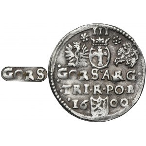 Sigismund III Vasa, 3 Groschen Bromberg 1600 - RARE, GORS