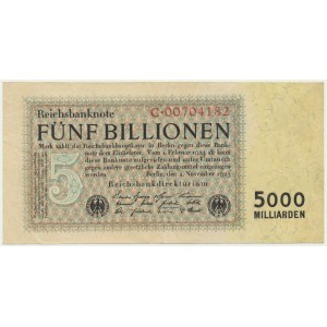 Germany - 5 billions Mark 1923 - C - RARE