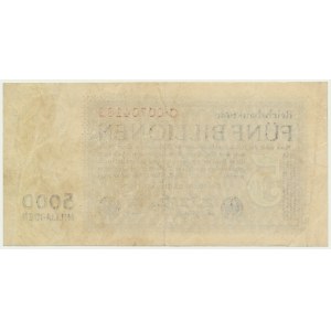 Germany - 5 billions Mark 1923 - C - RARE