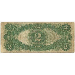USA, Rotes Siegel, $2 1917 - Speelman &amp; White -.
