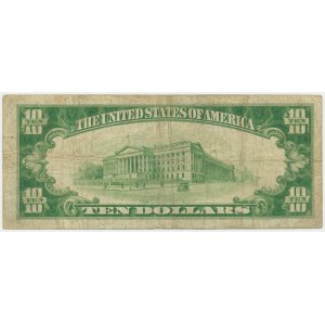 États-Unis, Certificat en or, 10 $ 1928 - Woods &amp; Mellon -