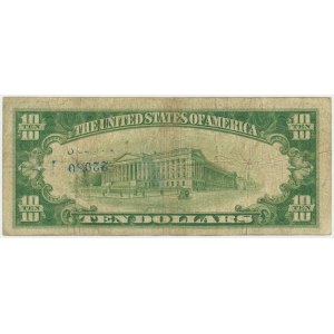 États-Unis, Certificat en or, 10 $ 1928 - Woods &amp; Mellon -