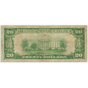 États-Unis, Certificat en or, 20 $ 1928 - Woods &amp; Mellon