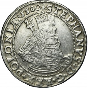 MAJNERT, Stephan Bathory, Thaler 1580 - VERY RARE