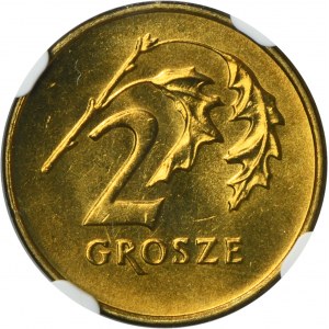 2 grosze 1990 - NGC MS67