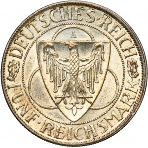 Germany, Weimar Republic, 3 Mark Berlin 1930 A - Liberation of Rhineland