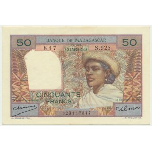 Madagascar, 50 Francs (1950-1951)