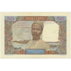 Madagascar, 50 Francs (1950-1951)