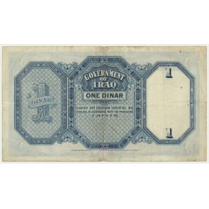 Iraq, 1 Dinar 1931 (1942) - RARE