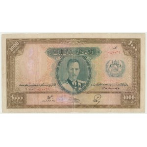Afghanistan, 1000 Afghanis 1939