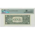 USA, 1 Dollar 1969 - Cleveland - Elston & Kennedy - radar serial number - PMG 67 EPQ