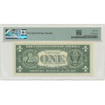 USA, 1 Dollar 1969 - Cleveland - Kabis & Connally - radar serial number - PMG 66 EPQ