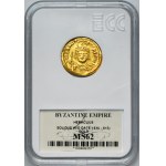 Byzantine Empire, Heraclius, Solidus - GCN MS62
