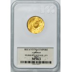Byzantine Empire, Justinian I, Solidus - GCN MS63