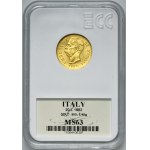Italy, Kingdom of Italy, Umberto I, 20 Lira Rome 1882 R - GCN MS63