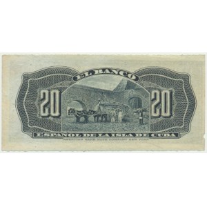 Cuba, 20 Centavos 1897