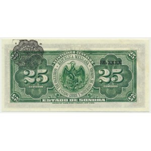 Mexico, Sonora, 25 Centavos 1915