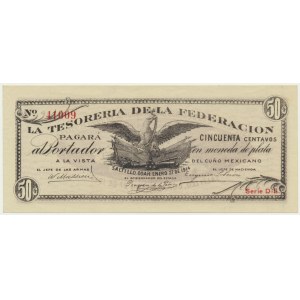 Mexico, 50 cents 1914
