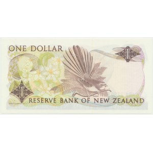 New Zealand, 1 Dollar (1981-85) - signature Hardie