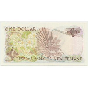 New Zealand, 1 Dollar (1989-92) - signature Brash