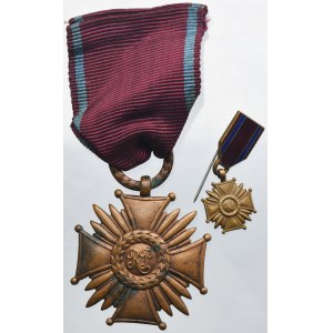 Bronze Cross of Merit with a miniature
