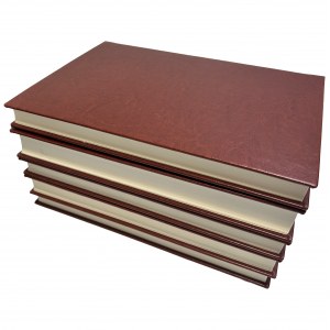 E. Hutten-Czapski, Cataloque de la collection des medailles et monnaies polonnaises, tomy 1-5 - REPRINT, KOMPLET W OPRAWIE