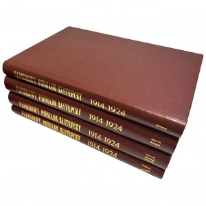 A. Podczaski, Katalog pieniędzy zastępczych, Tom I-IV - KOMPLET W OPRAWIE