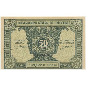 French Indochine, 50 Cents (1942)
