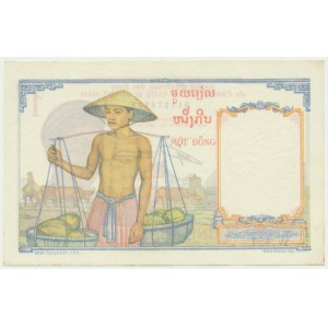 French Indochina, 1 Piastre (1946)
