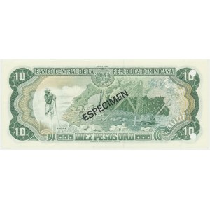 Dominican Republic, 10 Pesos Oro (1981) - SPECIMEN -