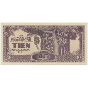 Netherlands East Indies, 10 Gulden (1942)