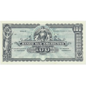 Equador, 100 Sucres 1920