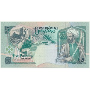 Gibraltar, 5 Pounds 1995