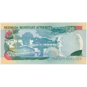 Bermuda, 20 Dollars 2000