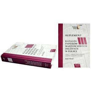Katalog Papierów Wartościowych Dłużnych, Tom II, cz. 1 z suplementem, Jacek Mazur