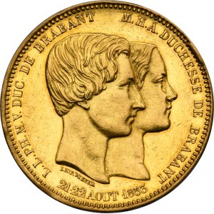 Belgium, Leopold I, 100 Francs Brussels 1853 - VERY RARE