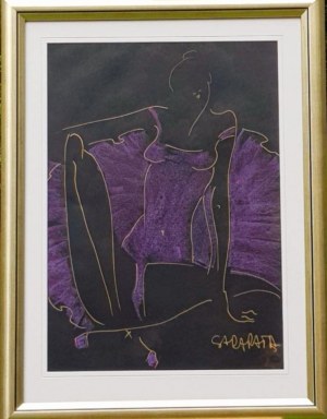 Sarapata Joanna, Ballerina, 70 x 50 cm