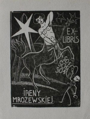 Stefan Mrożewski, Ex-libris Ireny Mrożewskiej