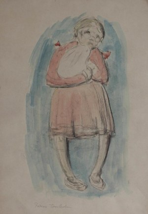 Tadeusz Waśkowski, Dziewczynka z królikiem
