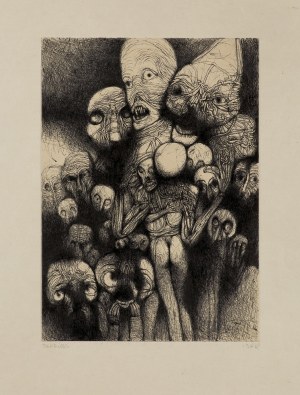 Zdzisław Beksiński, BEZ TYTUŁU, 1968