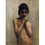 Janina Flamm, Forbes-Robertson, STUDIUM AKTU DZIEWCZYNY, 1894