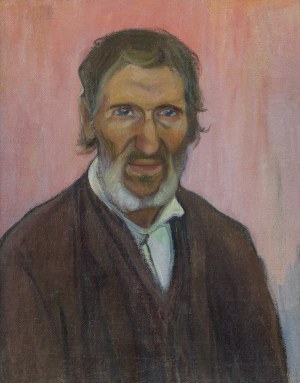 Władysław Ślewiński, PORTRET MĘŻCZYZNY, ok. 1899