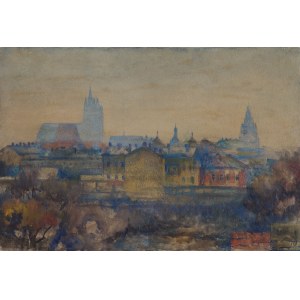 Teodor Grott, WIDOK KRAKOWA, 1911