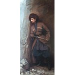Stanisław Fabijański (1865 Paryż - 1947 Kraków), Czerkies, 1898