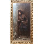 Stanisław Fabijański (1865 Paris - 1947 Krakau), Czerkies, 1898