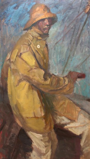 Harry Schultz (1874 Elbląg - 1958 Hausham), Autoportret