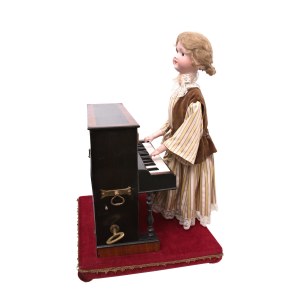 Automat muzyczny - Dziewczyna przy pianinie
