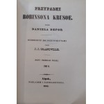 DEFOE Daniel - PRZYPADKI ROBINSONA KRUZOE Tom I-II z il.GRANDVILE'A, Wyd.1954