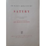 KRASICKI Ignacy - SATYRY Ilustracje SZANCER, Wyd.1952r.